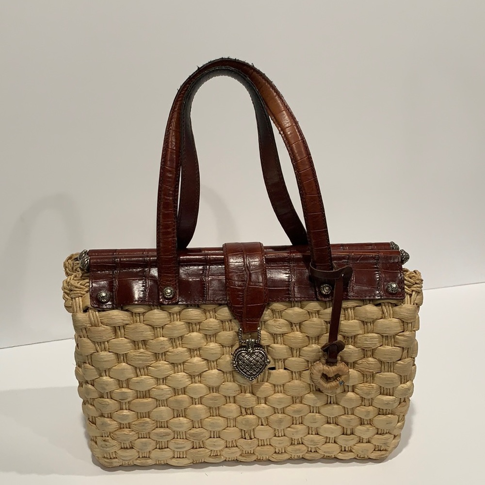 Brighton Eva Delight Collection straw bag
